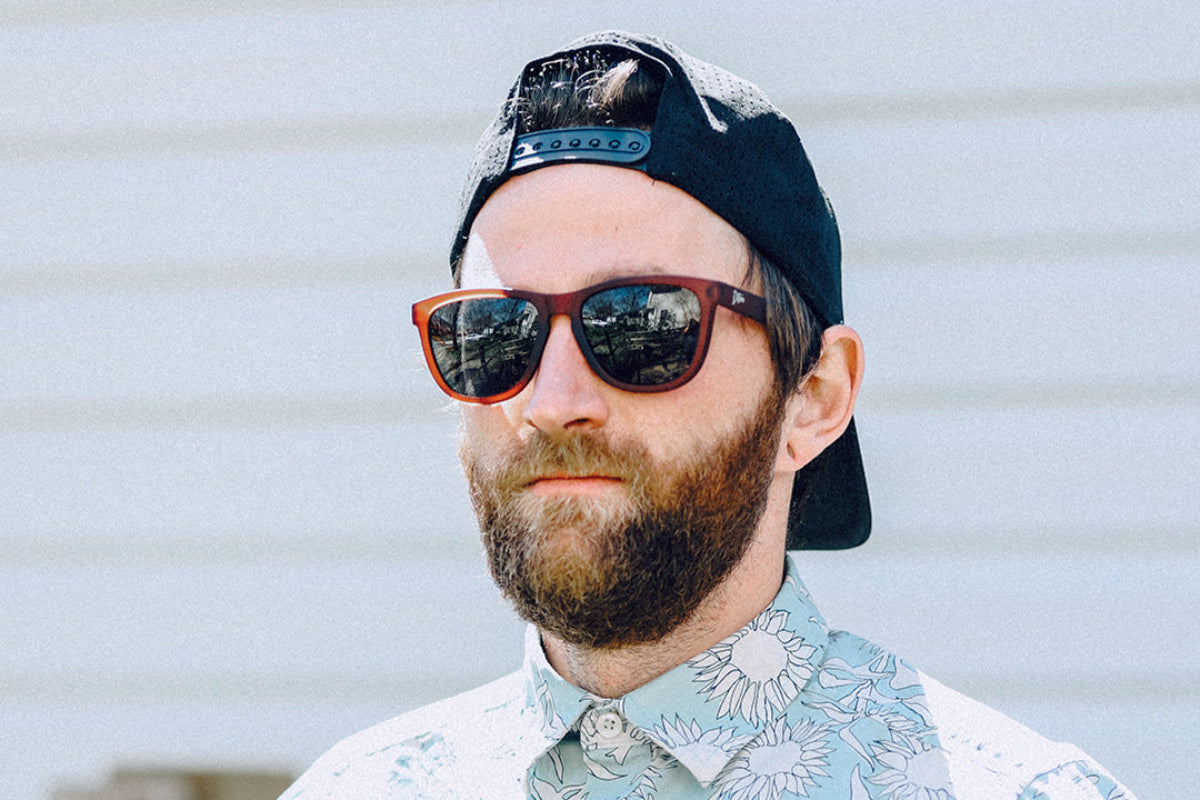 Frosted Burgundy Jet Black Lens Polarized Essentials – Detour