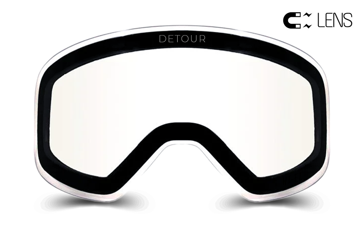 clear snow goggles PowPow - Crystal Clear Goggles