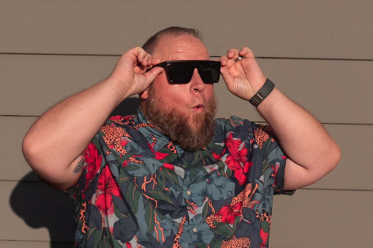 Tidal Wave XL - Matte Black - Jet Black Lens Polarized – Detour