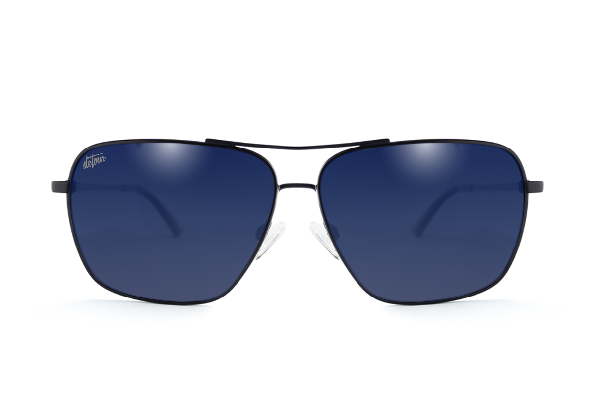Coasta Black Sunglasses Blenders Coastal X2 Jet Black Sunglasses| Palmetto Moon main image 4