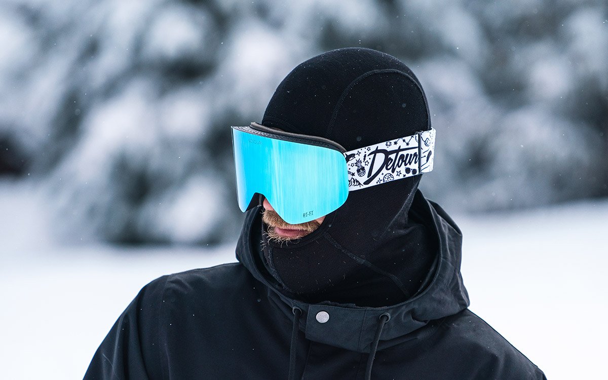 detour goggles PowPow - Spare HI-FI Lens - Ice Blue