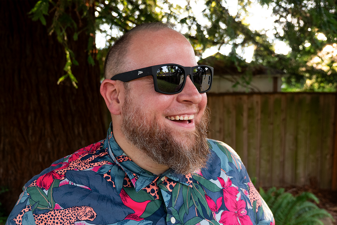 Big Kahuna - Matte Black - Black Polarized Sunglasses | Detour