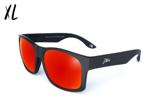 Big Kahuna - Matte Black - Sky Blue Polarized | Detour – Detour