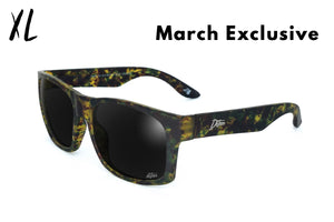Big Kahuna XL - Green Tortoise - Jet Black Polarized