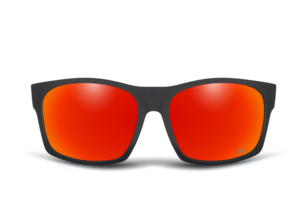 Big Kahuna - Matte Black - Sky Blue Polarized | Detour – Detour