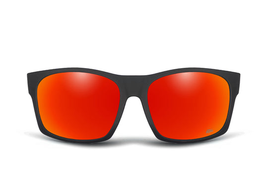 Big Kahuna - Matte Black - Sky Blue Polarized | Detour – Detour
