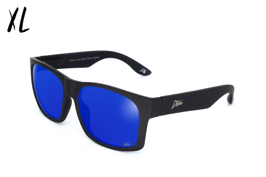 Big Kahuna - Matte Black - Sky Blue Polarized | Detour – Detour