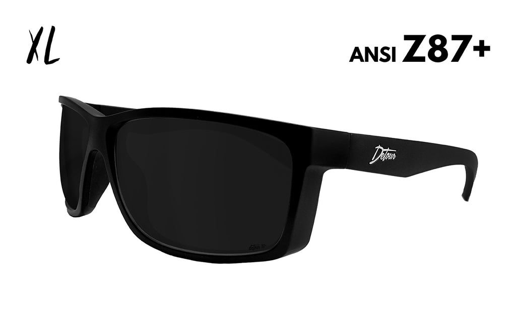 Breach XL - Matte Black - Black Polarized Sunglasses
