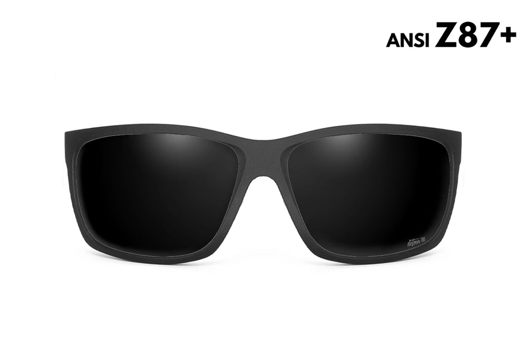 VERGELMER ブラックメタル　BLACKL Breach Reader - Matte Black - Black Polarized Fishing Sunglasses