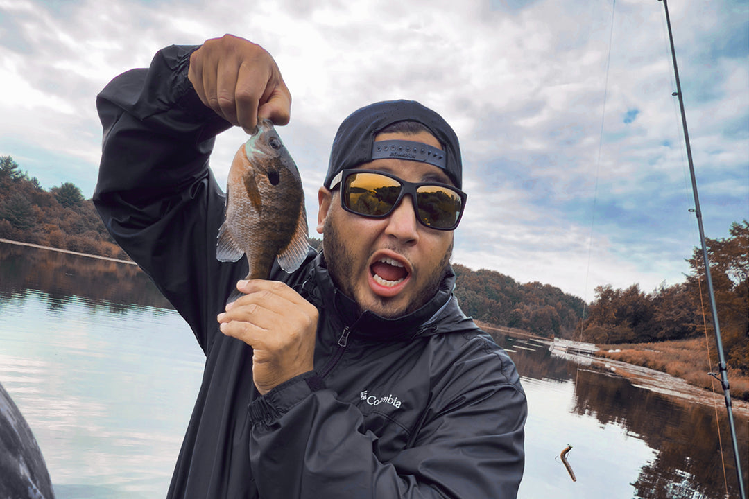 Breach XL - Matte Black - 24k Gold Polarized Fishing Sunglasses