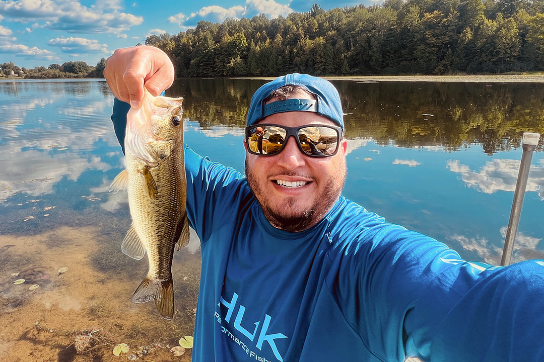 Breach XL - Matte Black - 24k Gold Polarized Fishing Sunglasses