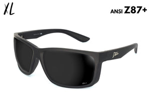 Breach XL - Matte Black - Jet Black Polarized ANSI Z87+