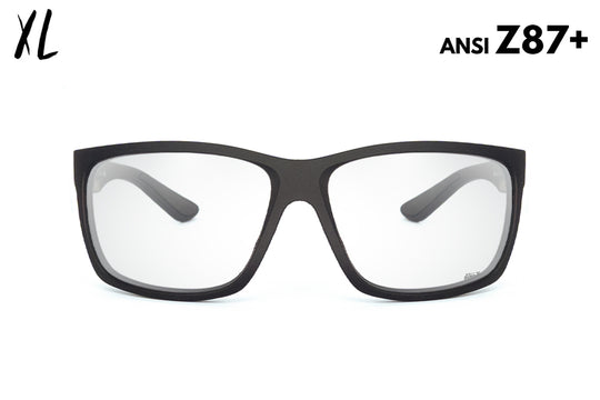 Breach XL - Matte Black - Clear Z87+ glasses | Detour – Detour
