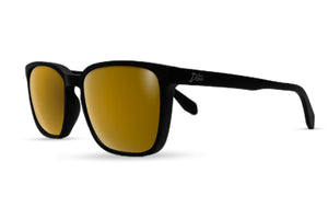 Cabana - Matte Black - 24K Gold Polarized