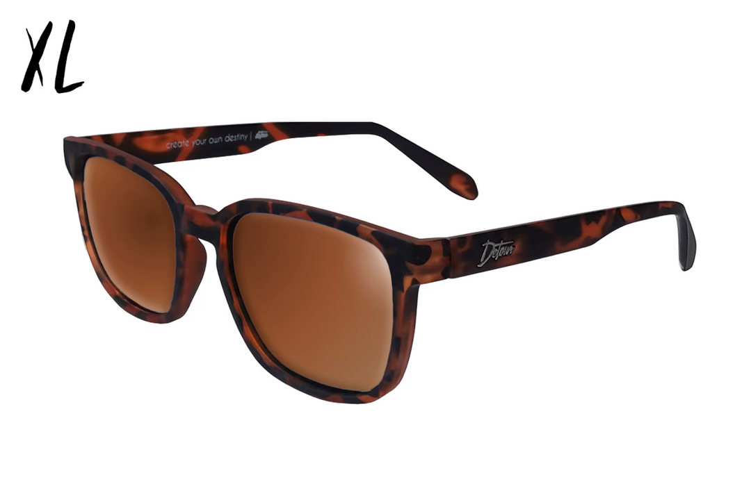 ダークロード Cabana XL - Tortoise Shell - Brown Gradient Polarized Sunglasses