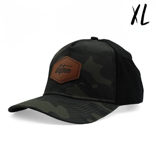 『 TEN HAT CAMO L 』 Classic Logo Patch Hat - Mossy Oak Bottomland Camo - TenPoint