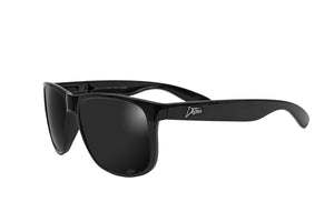 Eminence - Matte Black - Jet Black Lens- ANSI Z87 – Detour Sunglasses