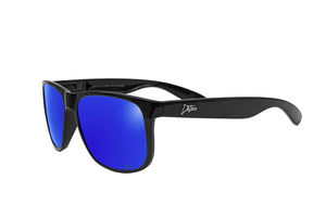 Eminence - Matte Black - Jet Black Lens- ANSI Z87 – Detour Sunglasses