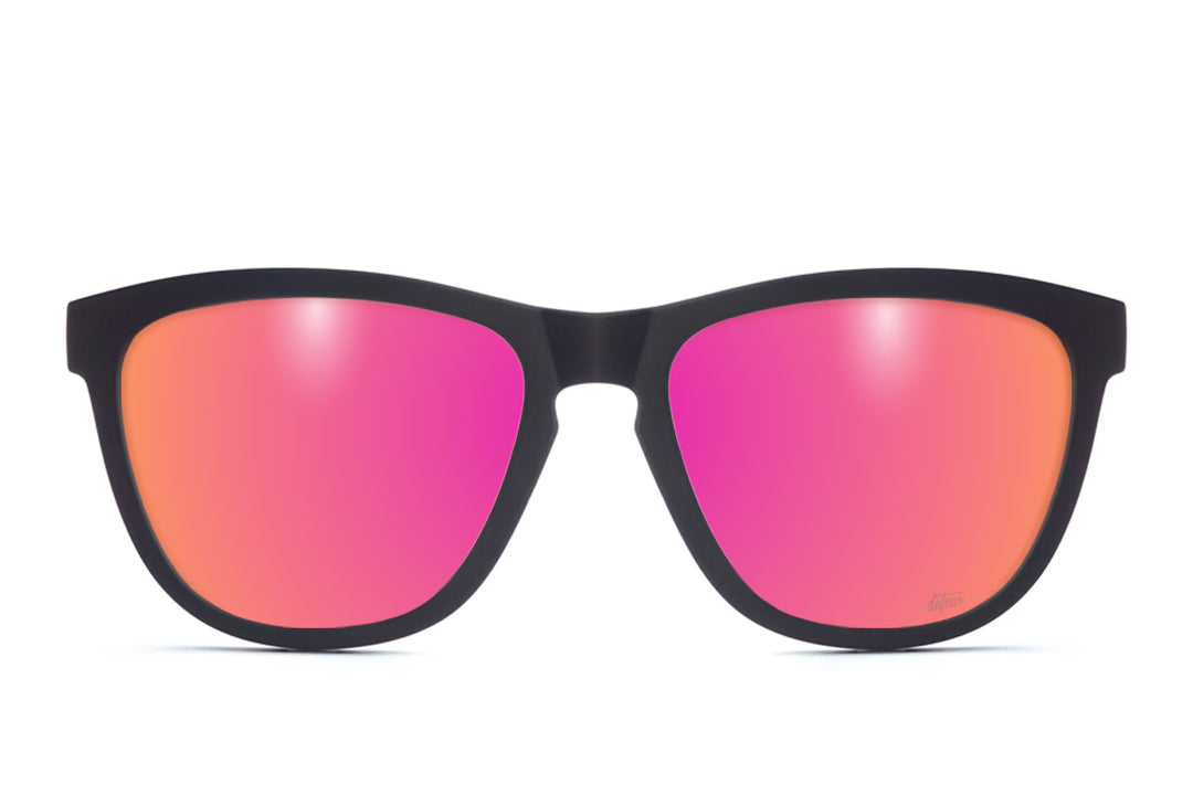 Matte Black - Pink Lemonade Lens Polarized - Essentials  display picture 1