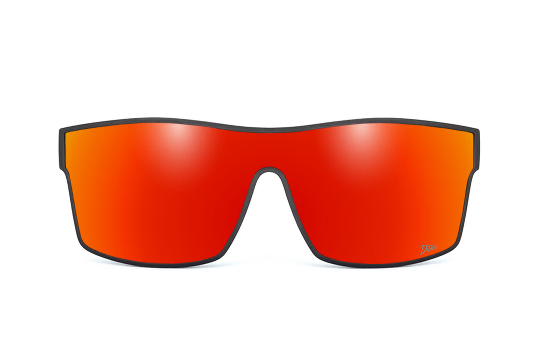 ダーツ Horizon Horizon XL - Matte Black - Red Sunset Polarized Sunglasses