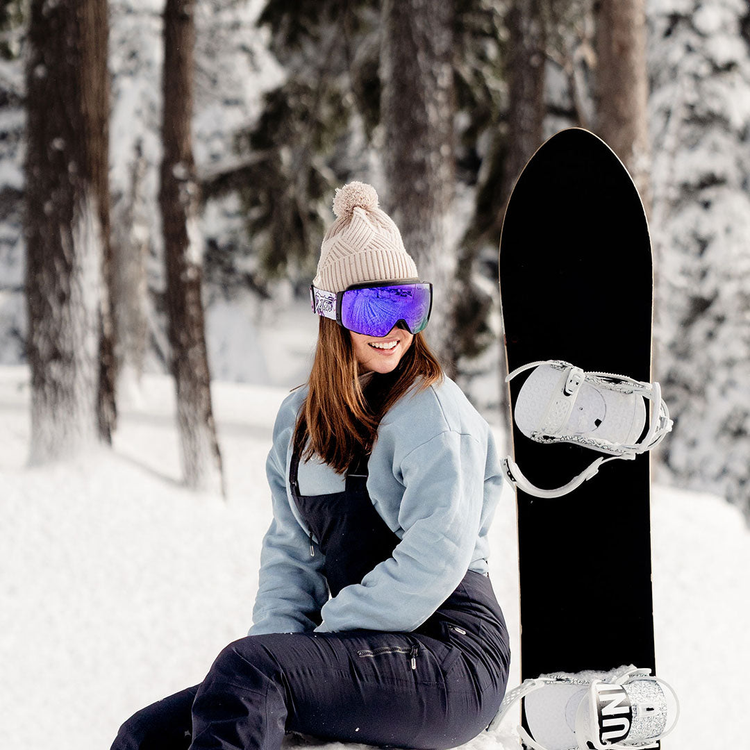ski goggles purple Key - Spare HI-FI Lens - Purple