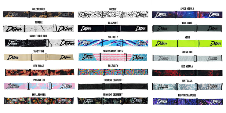 Replacement Straps - Key/PowPow