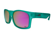 Big Kahuna - Frosted Green - Pink Polarized
