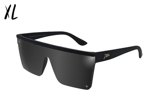 Tidal Wave XL - Matte Black - Jet Black Lens Polarized – Detour