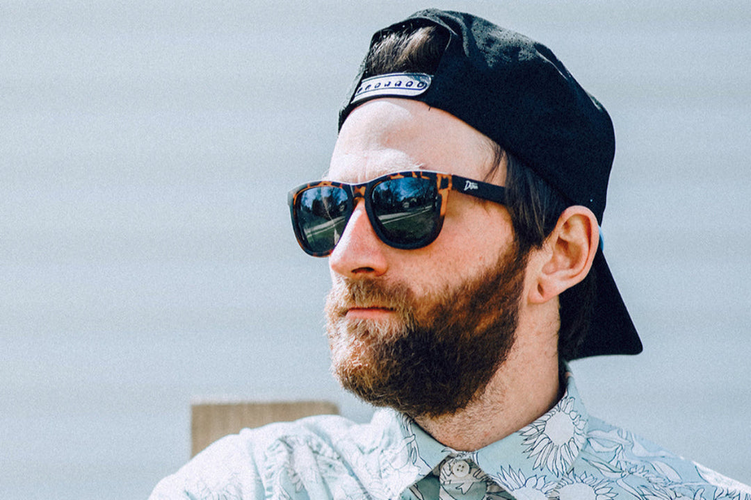 【美品】DONT PANIC TYPE02 MATTE TORTOISE Matte Tortoise Shell - Jet Black Lens Polarized - Essentials