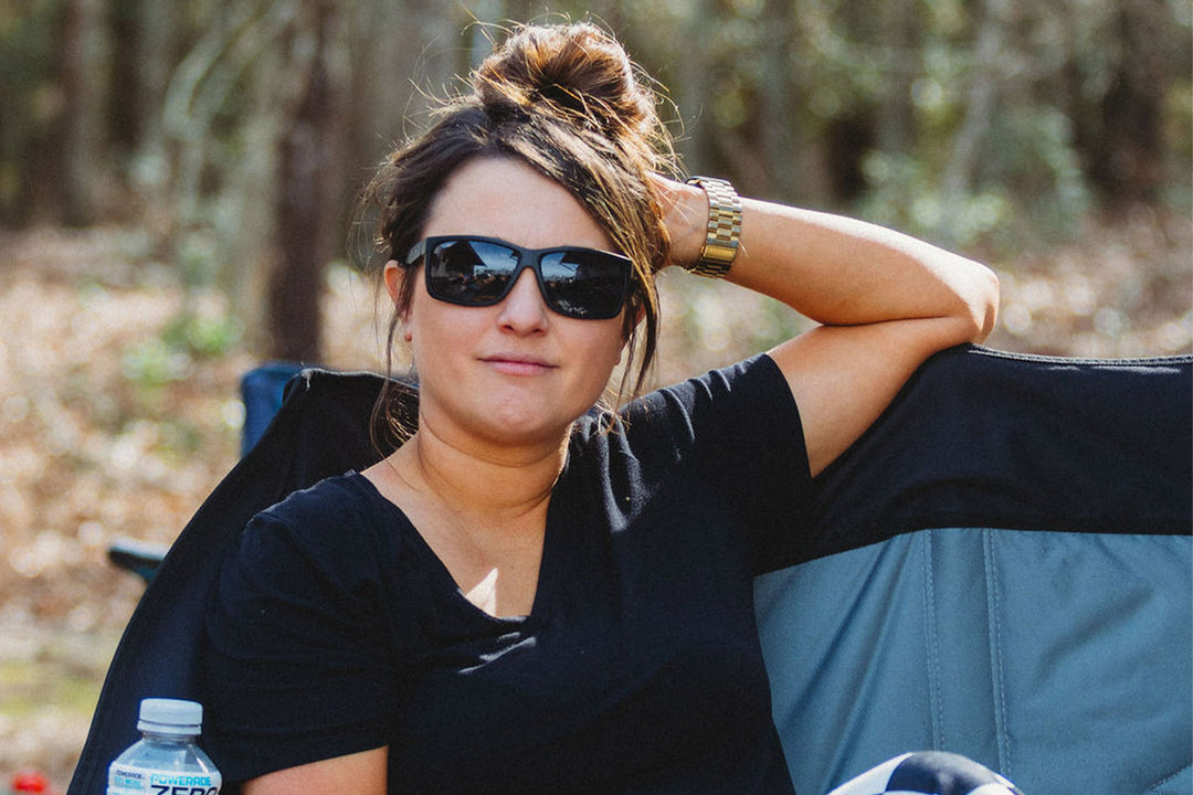 Breach - Matte Black - Black Polarized Fishing Sunglasses | Detour