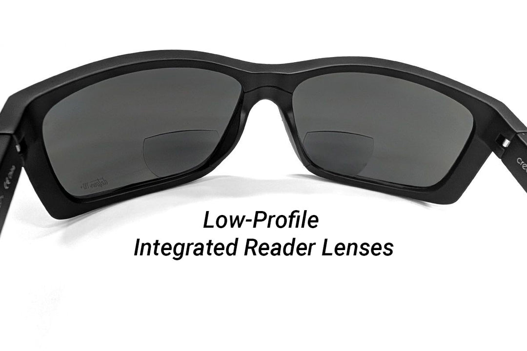 Breach Reader - Matte Black - Black Polarized Fishing Sunglasses