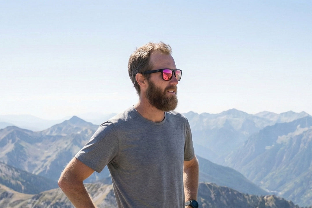 Matte Black - Pink Lemonade Lens Polarized - Essentials – Detour