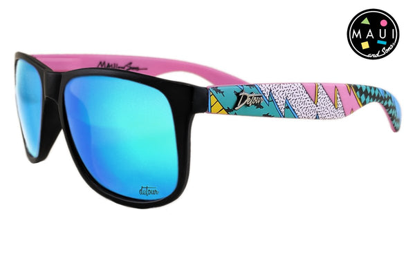 LIMTED – Sunglasses Detour and Thrasher Blue - Sons Electric Maui Lens Polarized - EDITION