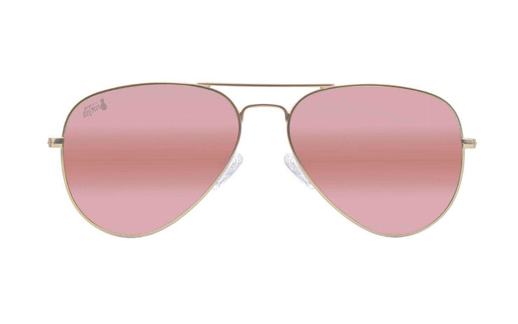Gold - Polarisierte Gläser in Pink - Oasis