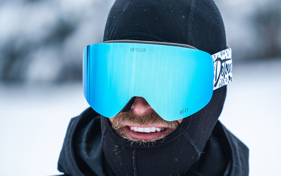 hype snow goggles PowPow - Spare HI-FI Lens - Ice Blue